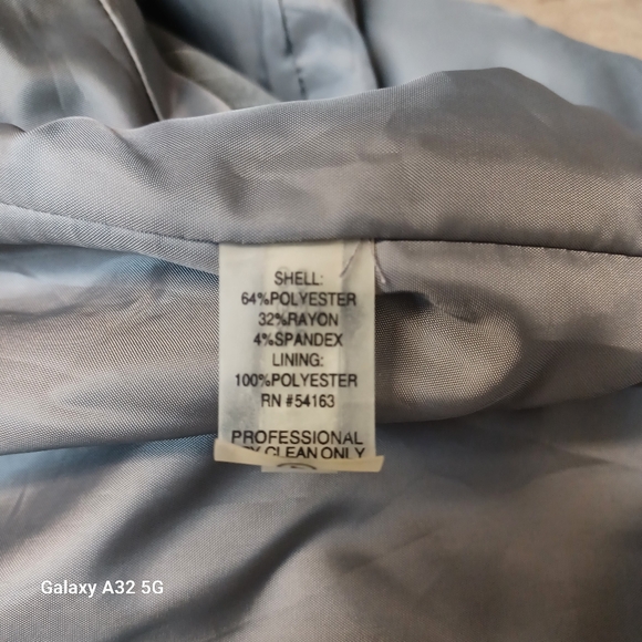 Calvin Klein Women Size  2 Charcoal Button-Front Midi Dress - Picture 15 of 15